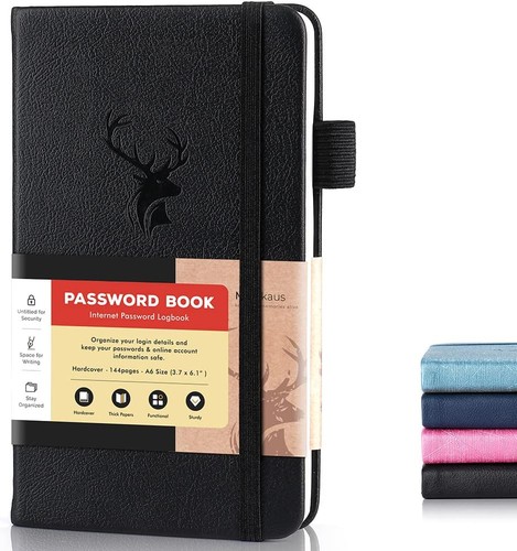 Password book alphabetical - book,