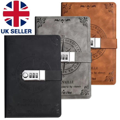 Retro password book diary - book,