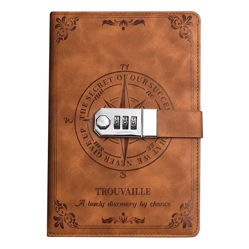 Retro password book diary - retro,