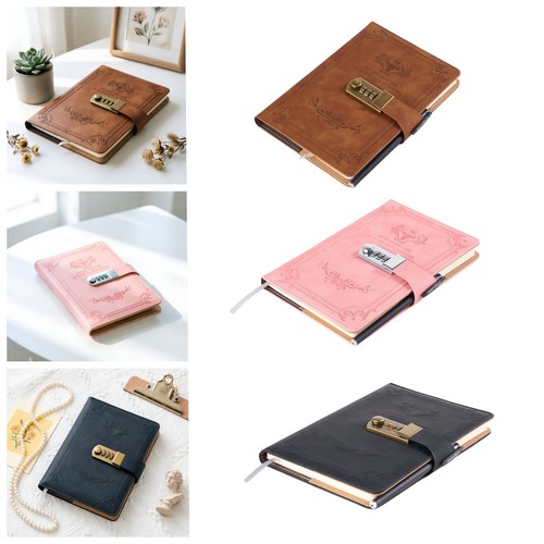 100 pages notebook with - a5,