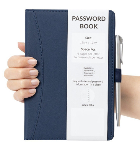 Password username book z - book, a-z
