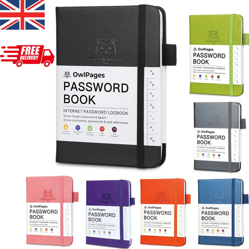 Password book with - book,
