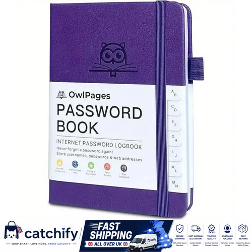 Password book with - password,