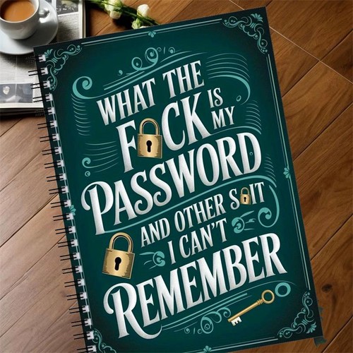 Funny password notebook what - funny,