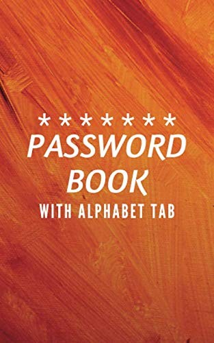 Password book with - password,