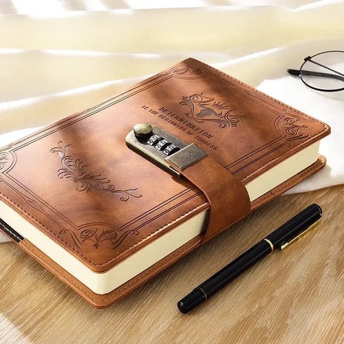 Password book with lock 200 - a5,