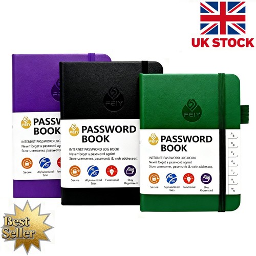 Password book with - password,