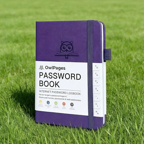 Password book with - password,