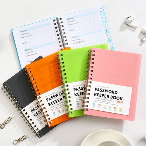 1pc password keeper notebook - password,