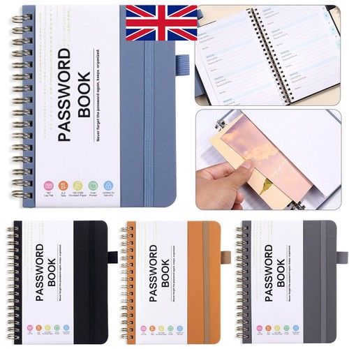 Password book with - password,