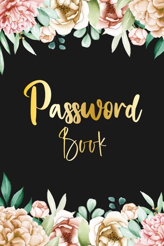 Password book with - book,