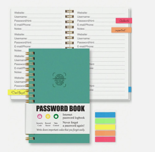 1pc simple password book - 1pc,