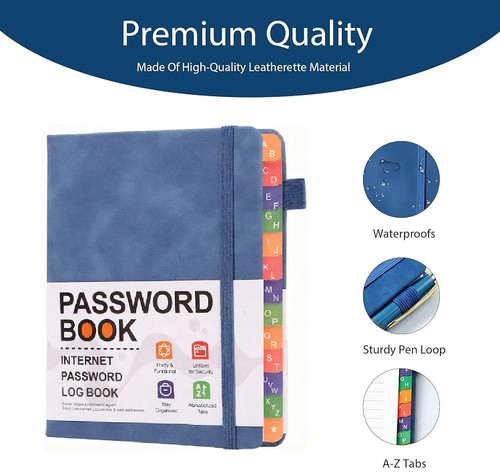 Hardcover password keeper - hardcover, book