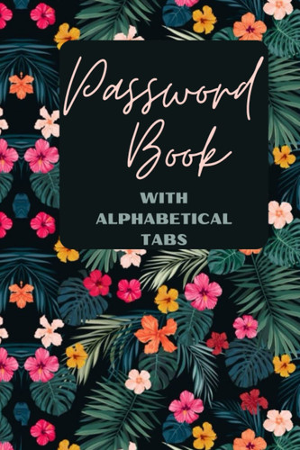 Password book with - book,