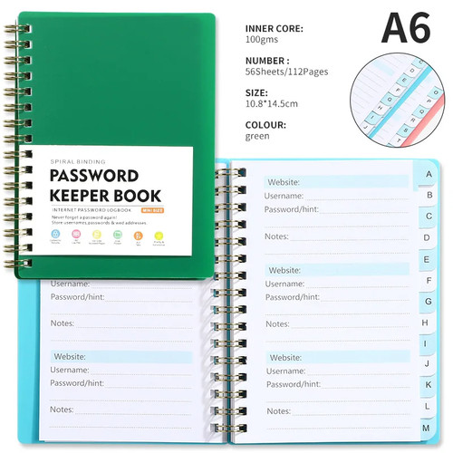 Password keeper book - keeper,