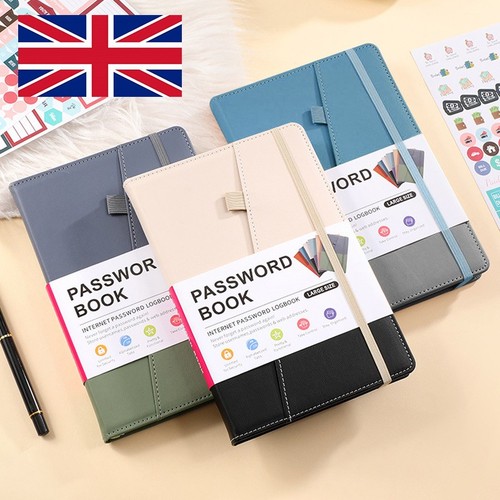 Password book with - password,