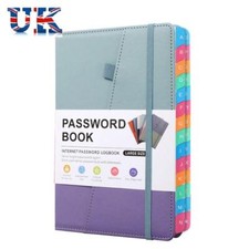 Large Size A5 Password Book