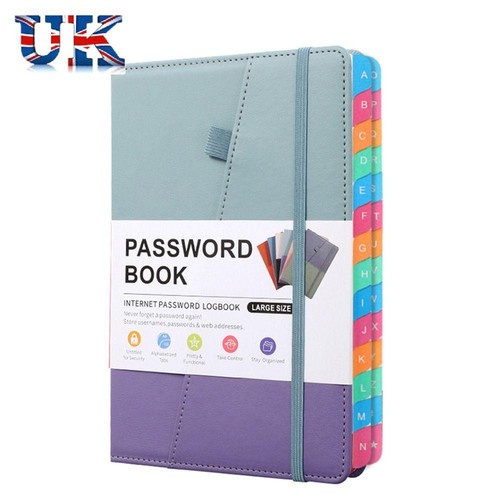 Large size password book - size,