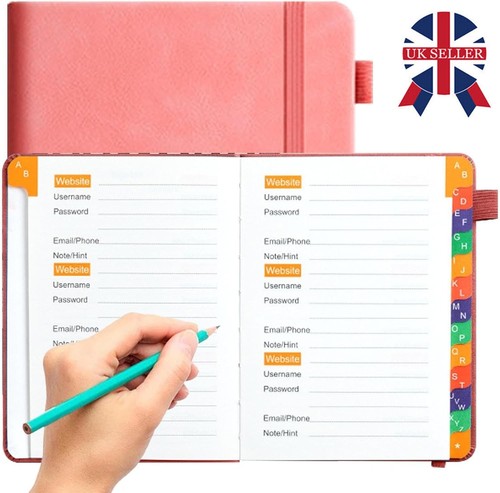 Password book with - book,