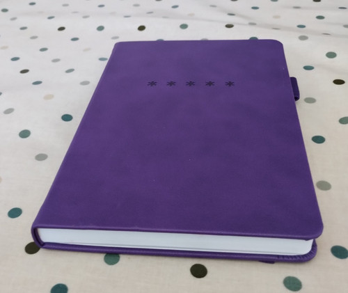 Clever fox purple hard cover - fox,