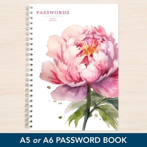 Password book a5 - a6,