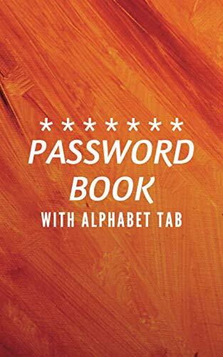 Password book with - password,