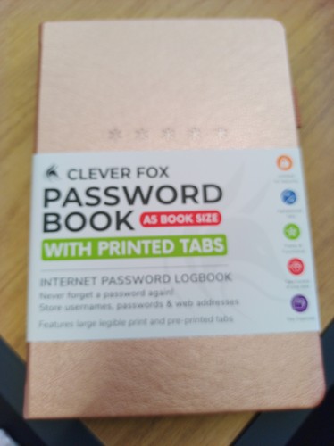 Clever fox password - clever,