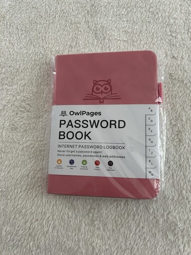 Owlpages password book - owlpages,