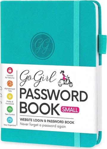 Gogirl password book - book, with