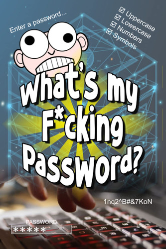 Funny password book - funny,