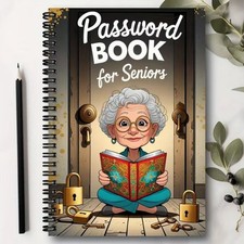 Password Book for Seniors