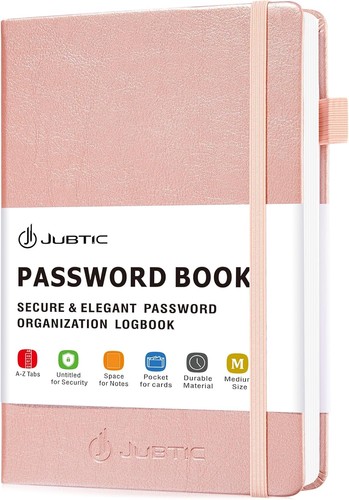 Hardcover password book - hardcover,