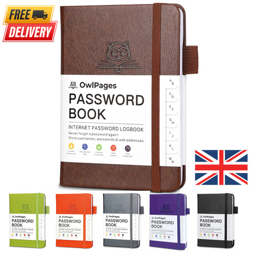 Password book with - book,