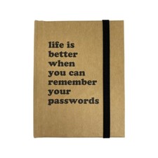 Password Book - Small - Life