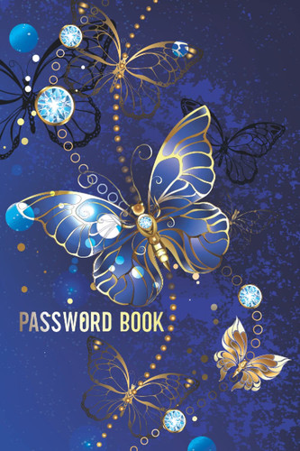 Password book with - book,